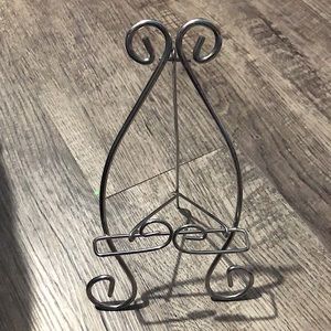 Silver Toned Decretive Display Tripod